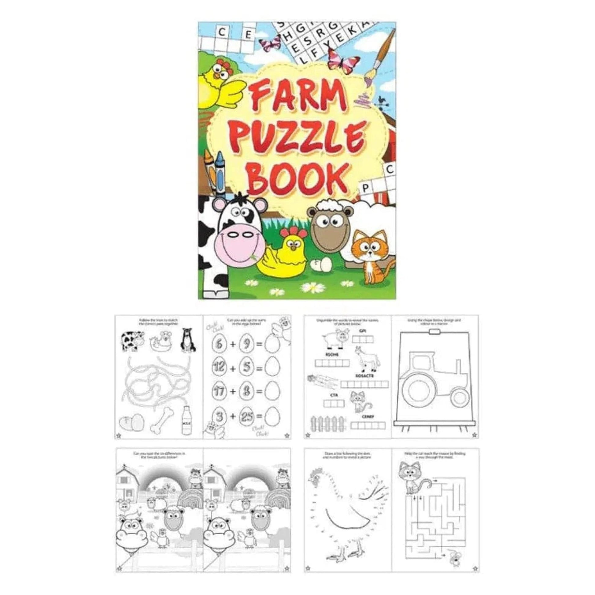 Farm Fun Puzzle Book - PoundToys