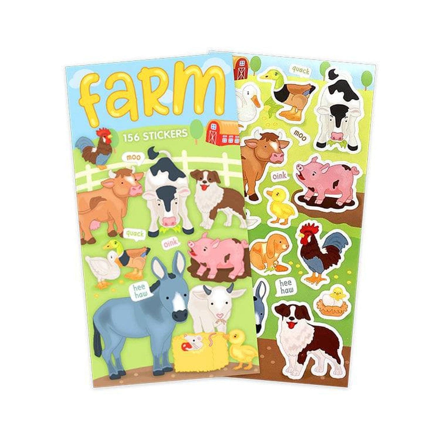 Farm Mini Sticker Book ( 12 Sheets ) - PoundToys