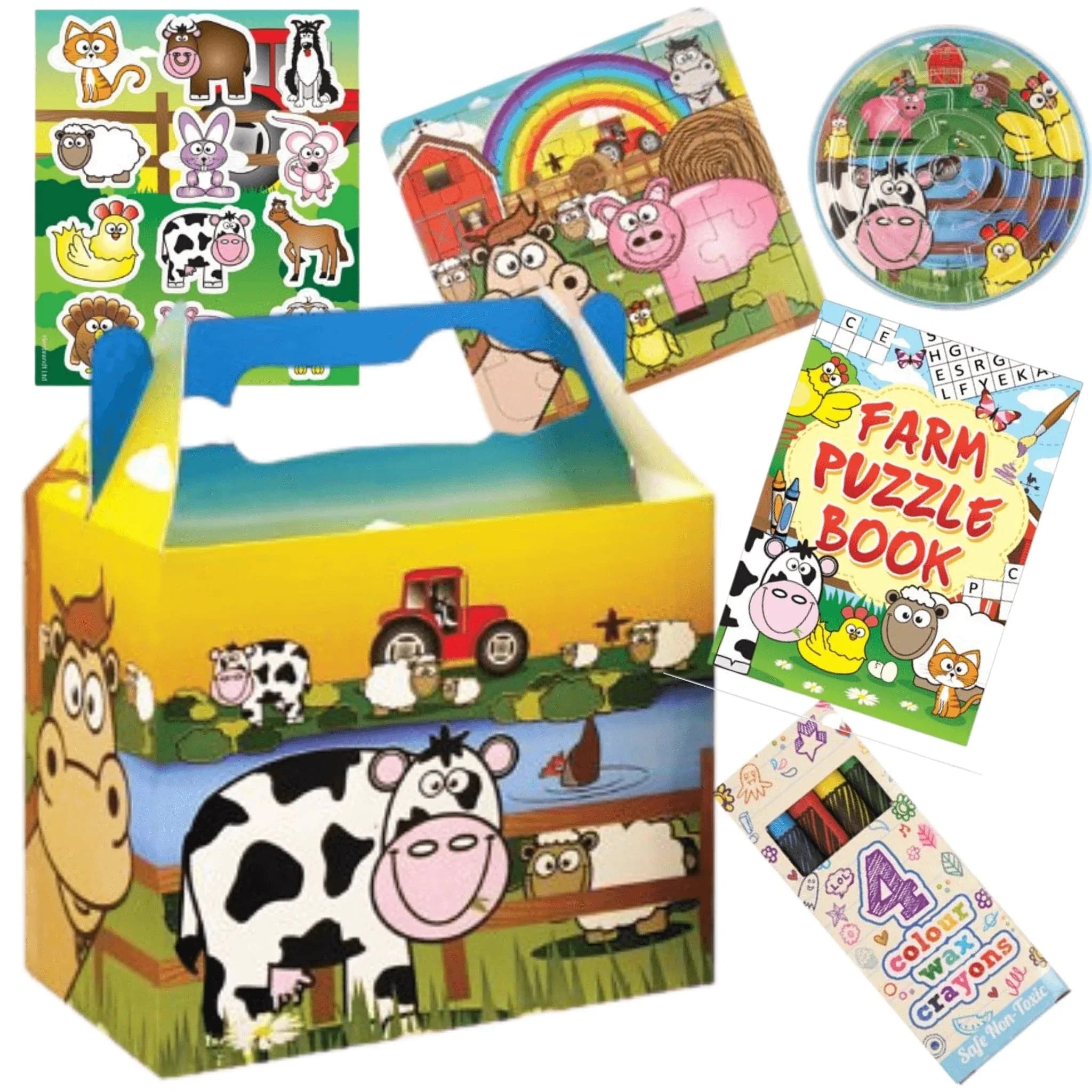 Farm Pre-Filled Party Food Boxes - PoundToys