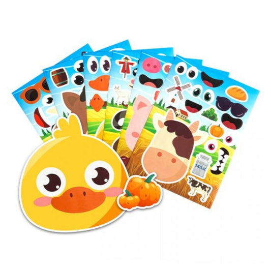 Farm World Sticker Scene Create Pack - PoundToys