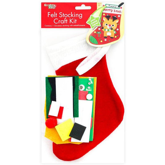 Felt Xmas Stocking Kit - PoundToys