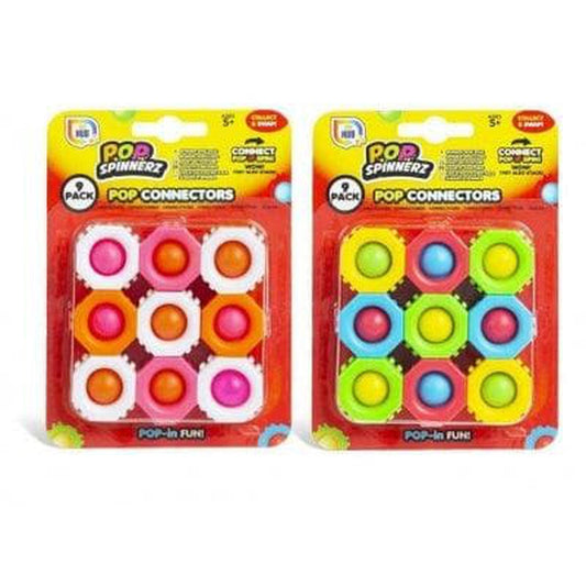 Fidget Pop Spinnerz 9 Pack - PoundToys