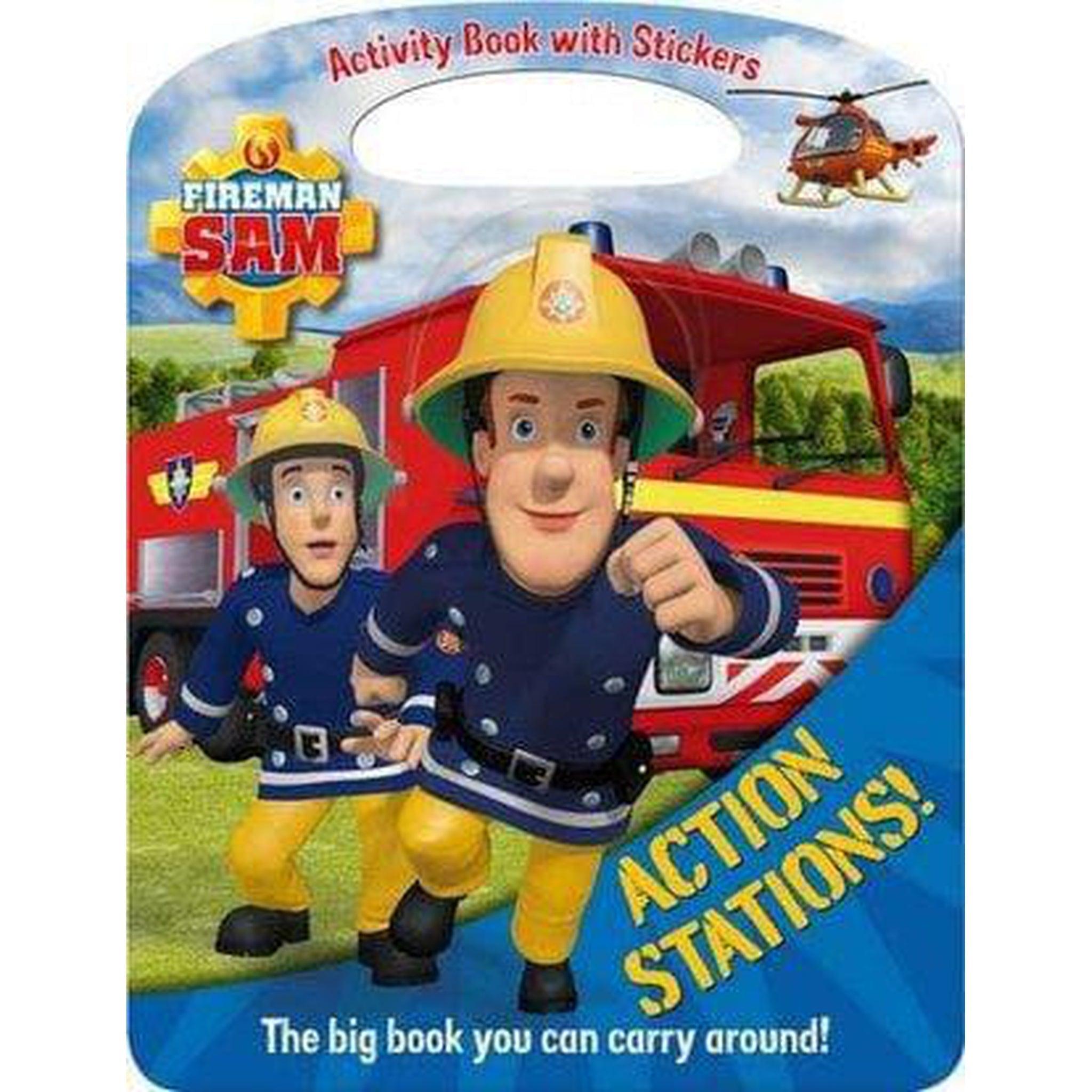 Fireman Sam Action Stations! Activity Book - PoundToys