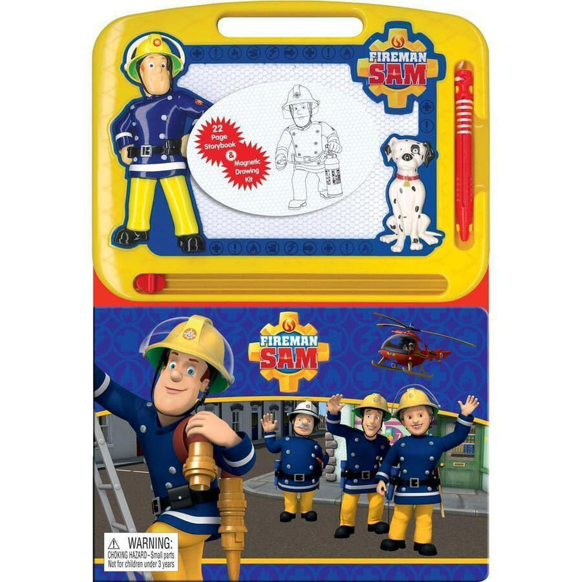 Fireman Sam Magnetic Drawing Kit - PoundToys