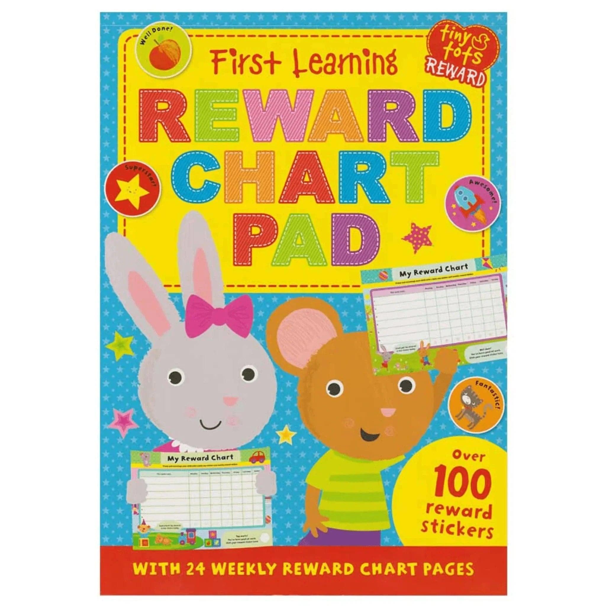 First Learning Reward Chart Pad - PoundToys