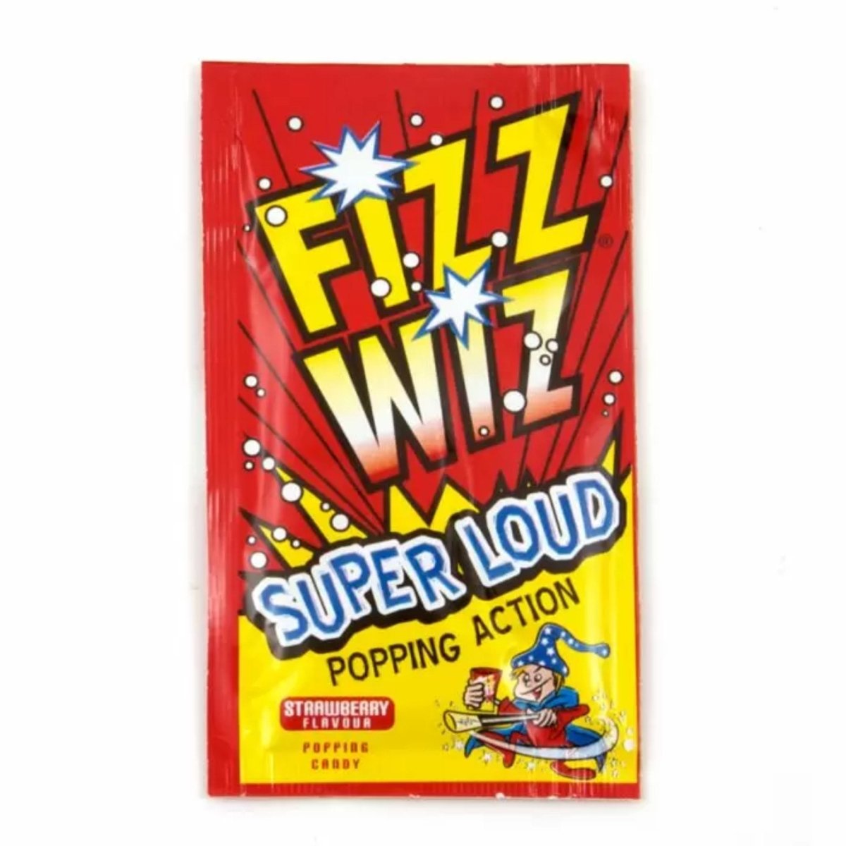 Fizz Wiz Strawberry Popping Candy - PoundToys