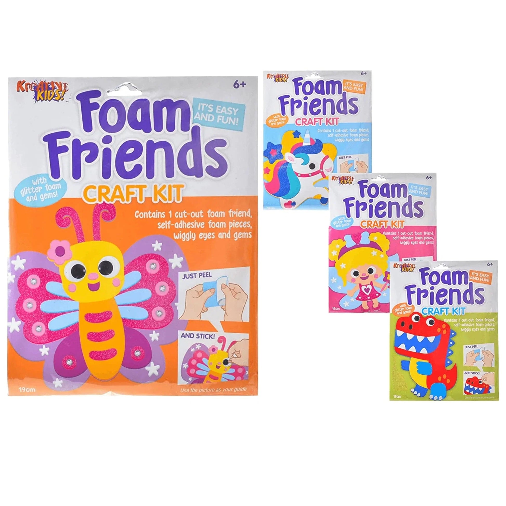 Foam Friends Craft Kit - PoundToys