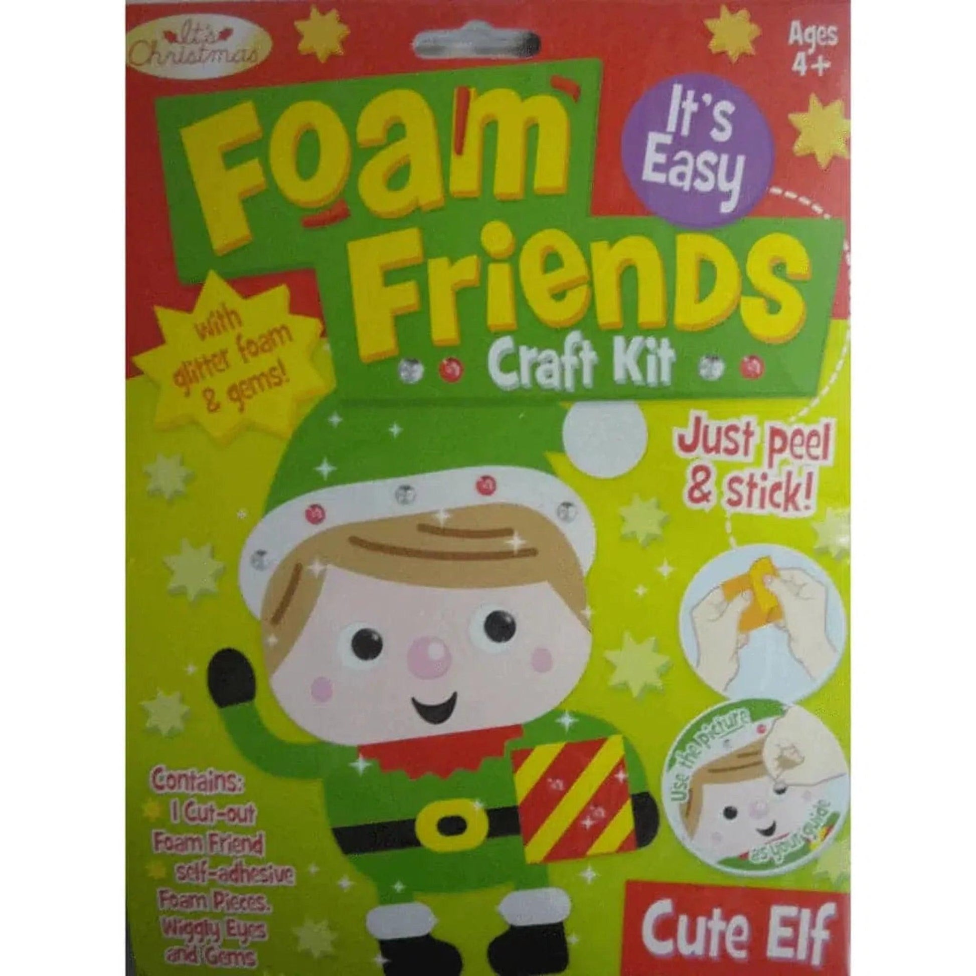 Foam Friends Xmas Craft Kit - PoundToys