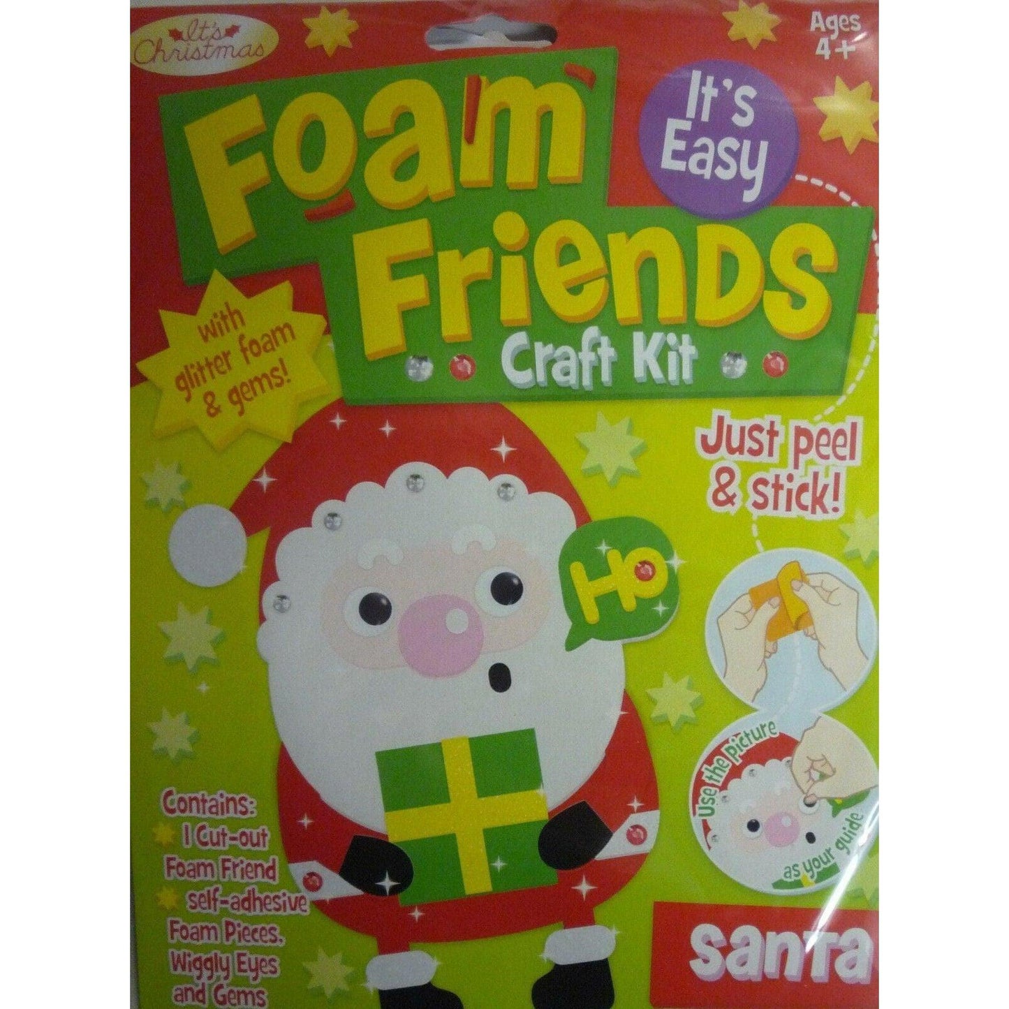 Foam Friends Xmas Craft Kit - PoundToys