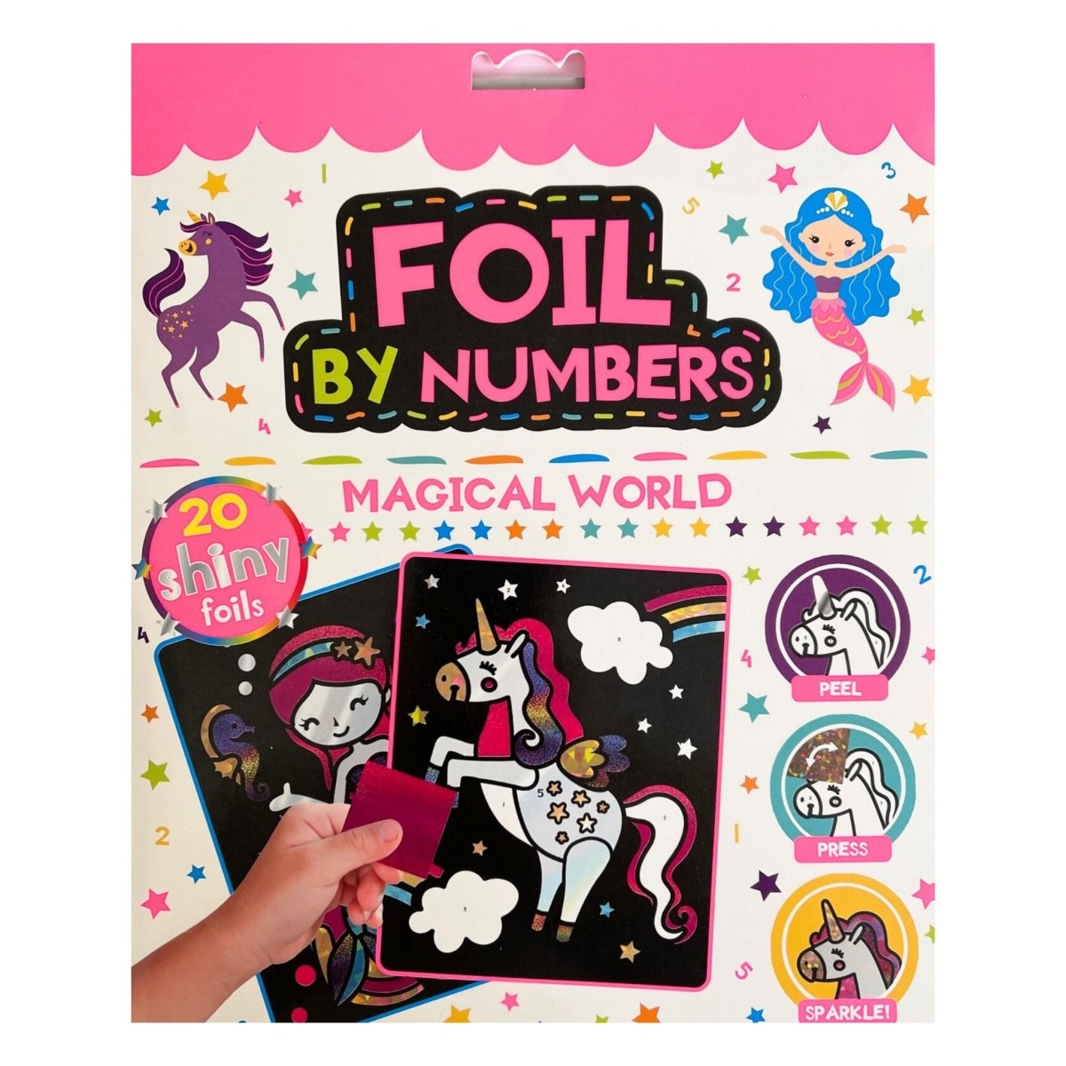 Foil By Numbers - Magical World - PoundToys