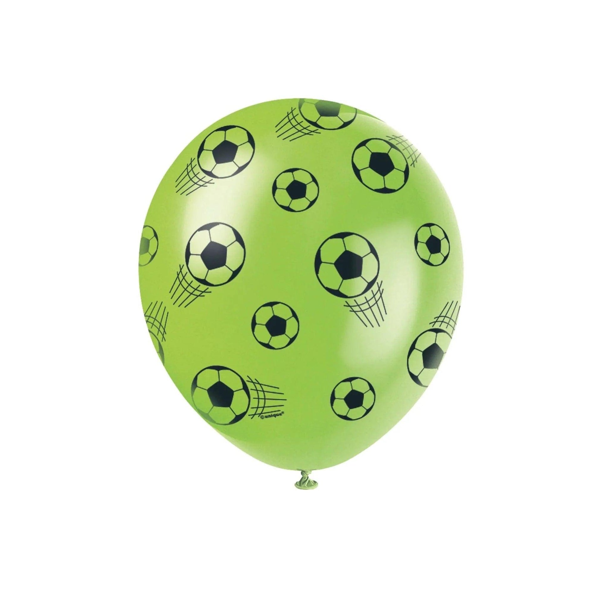 Football 12" Latex Balloons 5pk - PoundToys