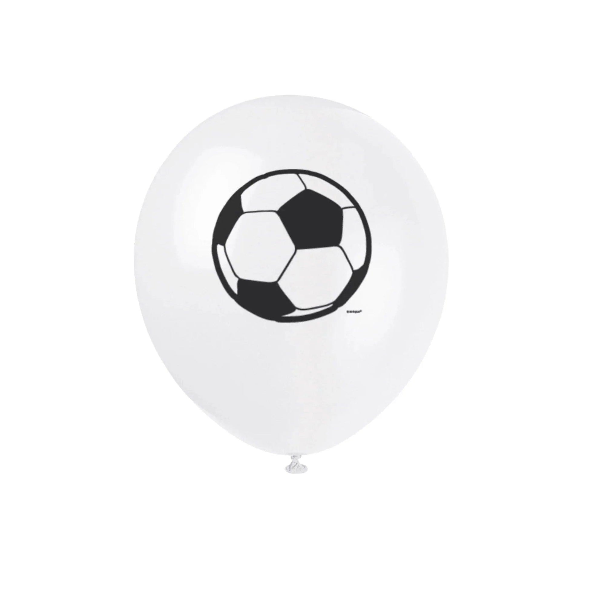 Football 12" Latex Balloons 8pk - PoundToys