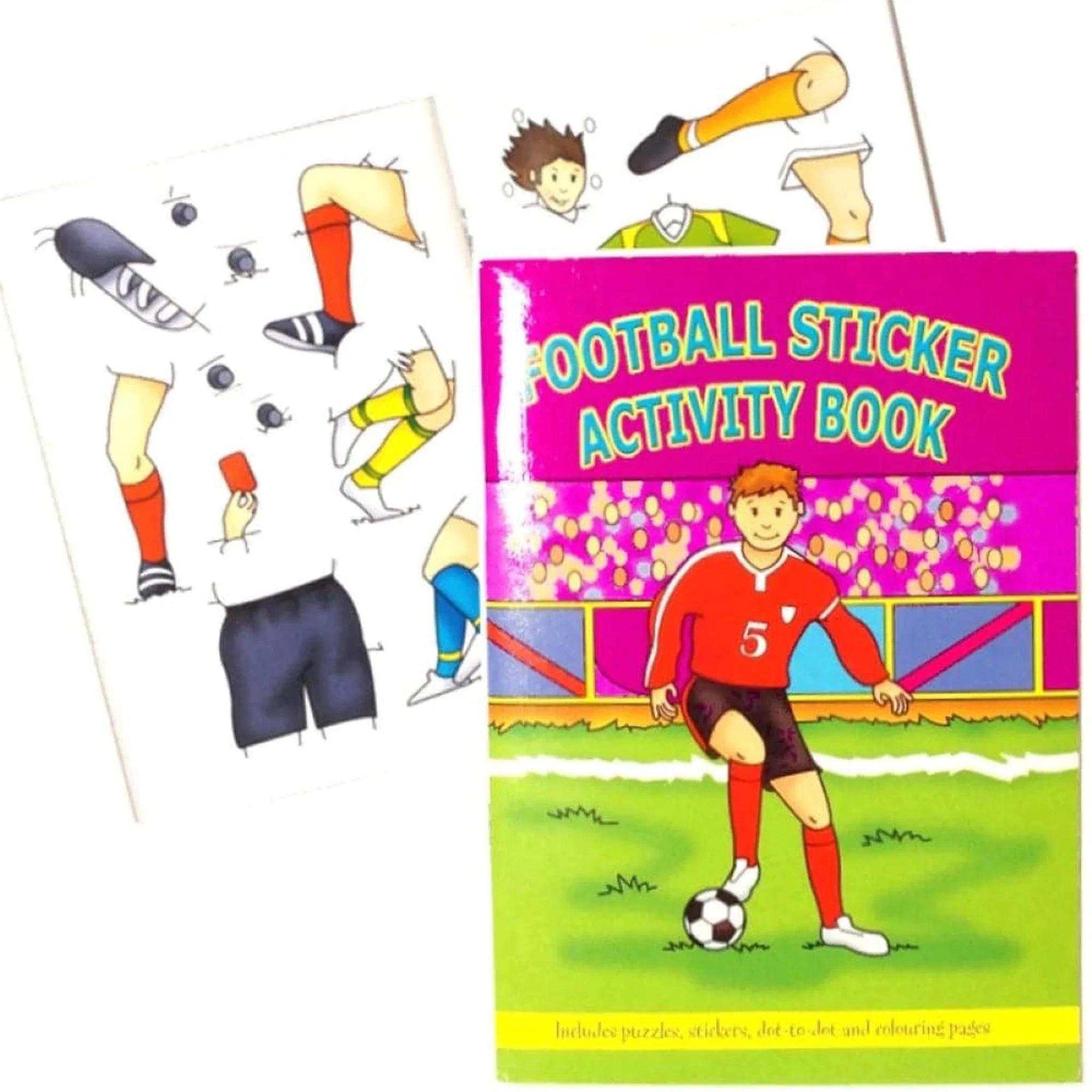 Football A6 Sticker Book 24 page - PoundToys