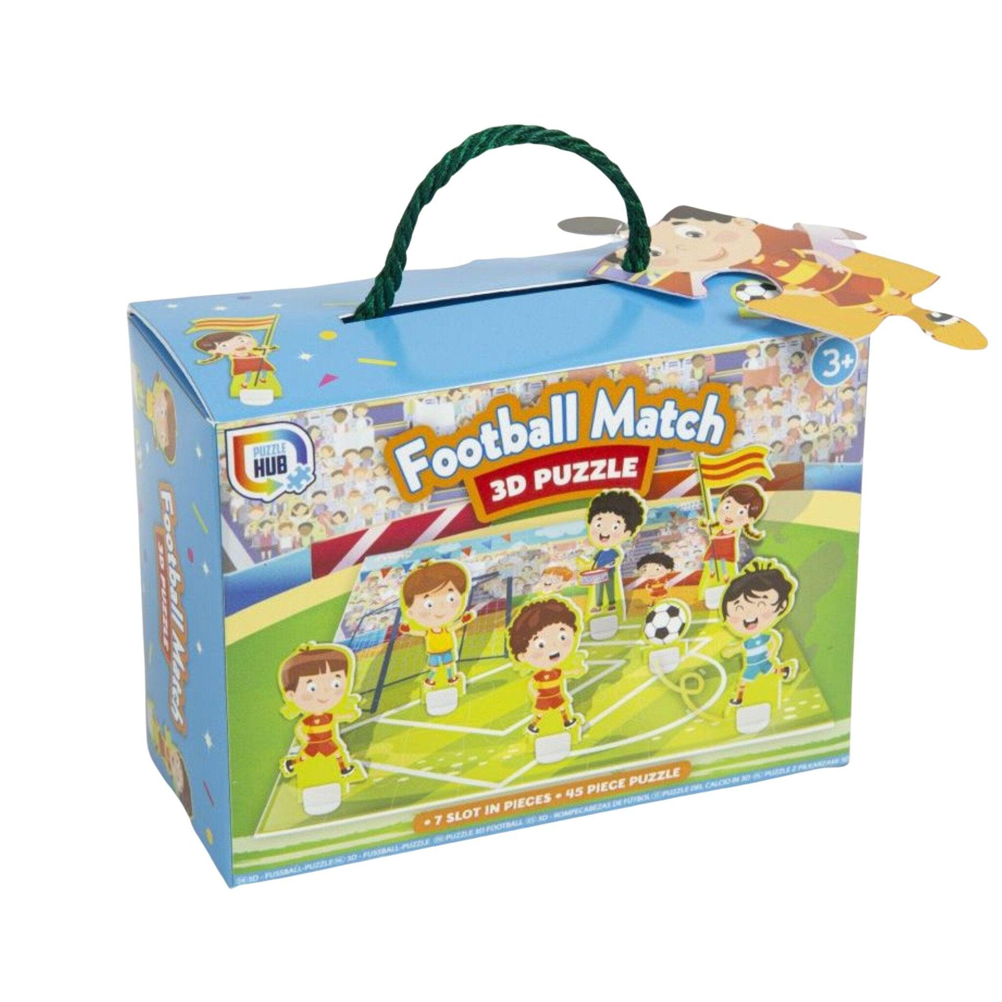 Football Match 45 Piece 3D Puzzle - PoundToys