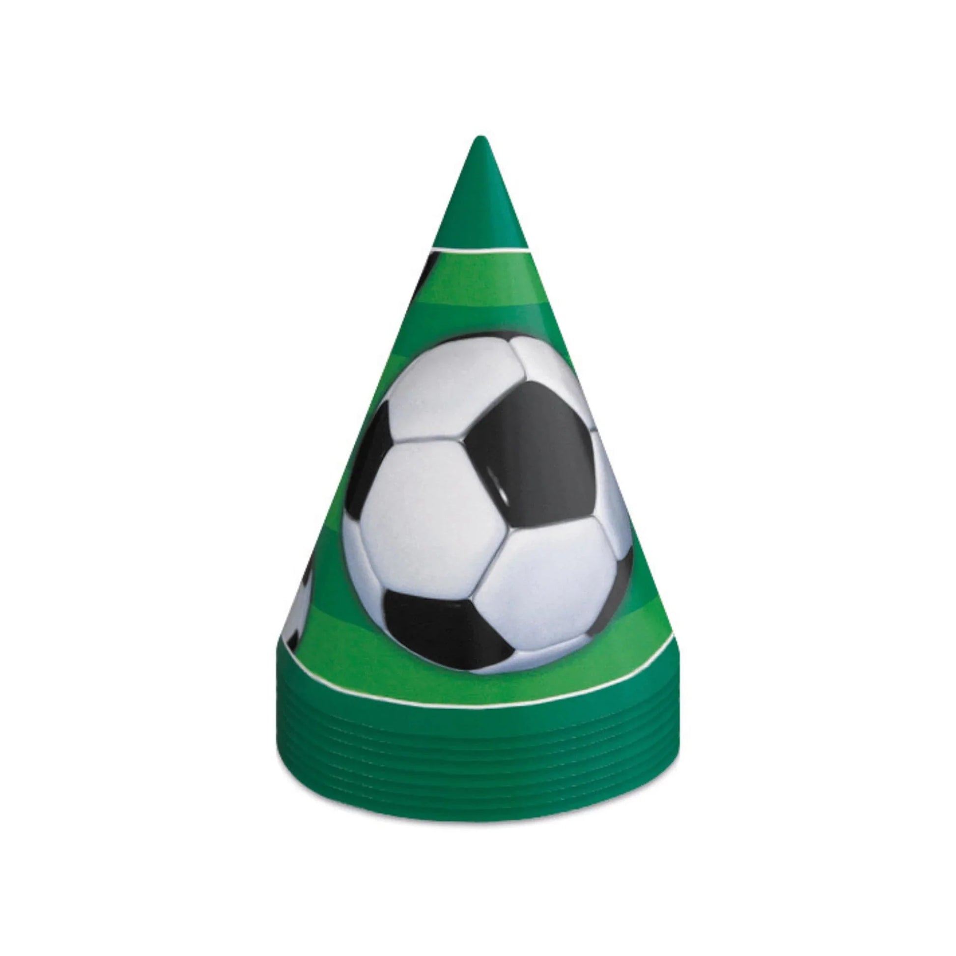 Football Party Hats 8pk - PoundToys