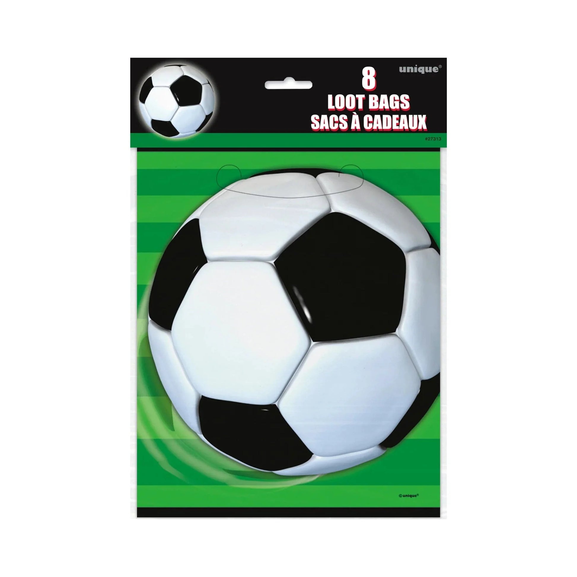 Football Party Loot Bags 8pk - PoundToys