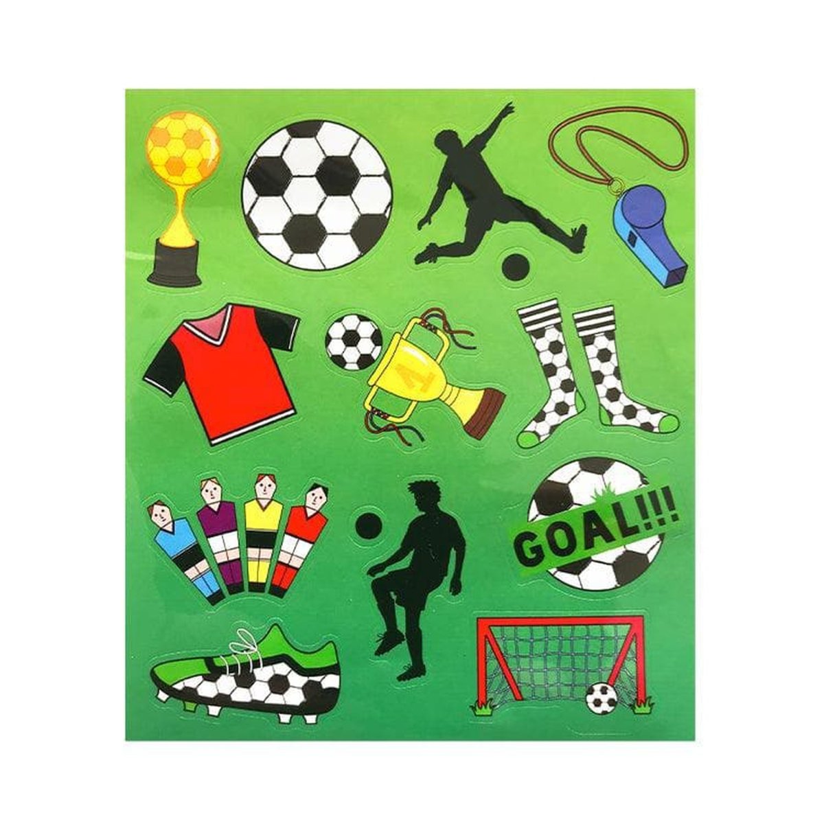 Football Sticker Sheet - PoundToys