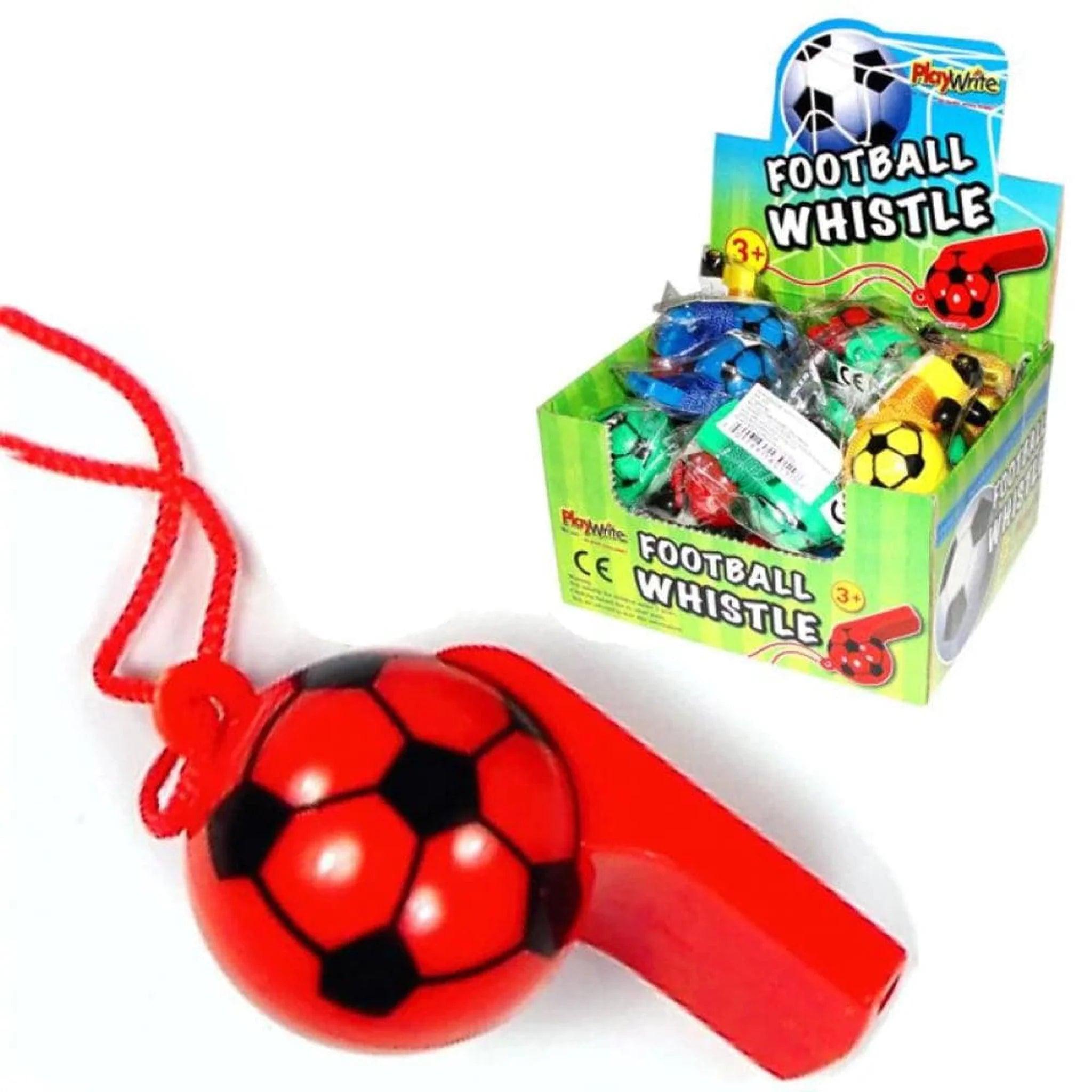 Football Whistle on Cord 6cm - PoundToys