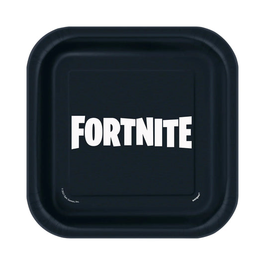 Fortnite 7" Dessert Plates 8pk - PoundToys