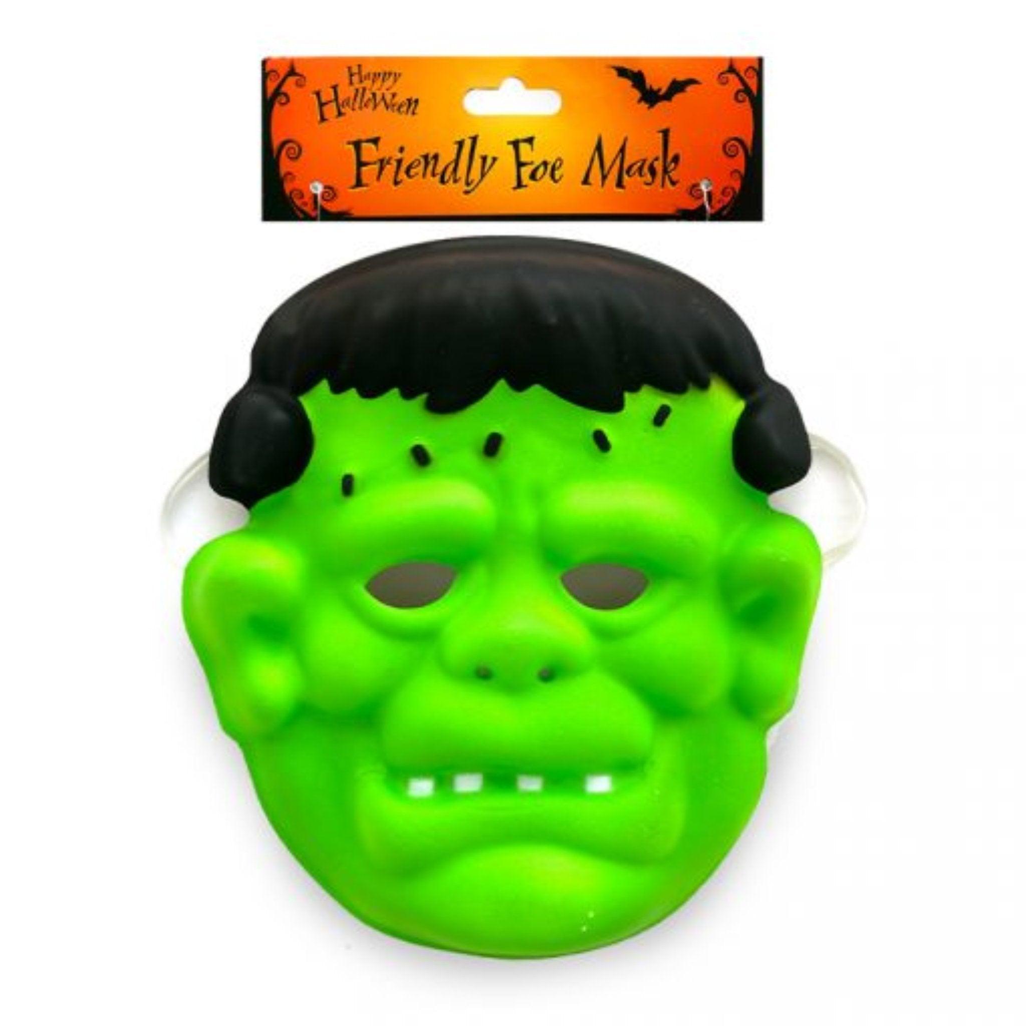 Frankenstein Foam Mask Green - PoundToys