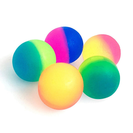 Frosted Two-Tone Bouncy Ball - PoundToys