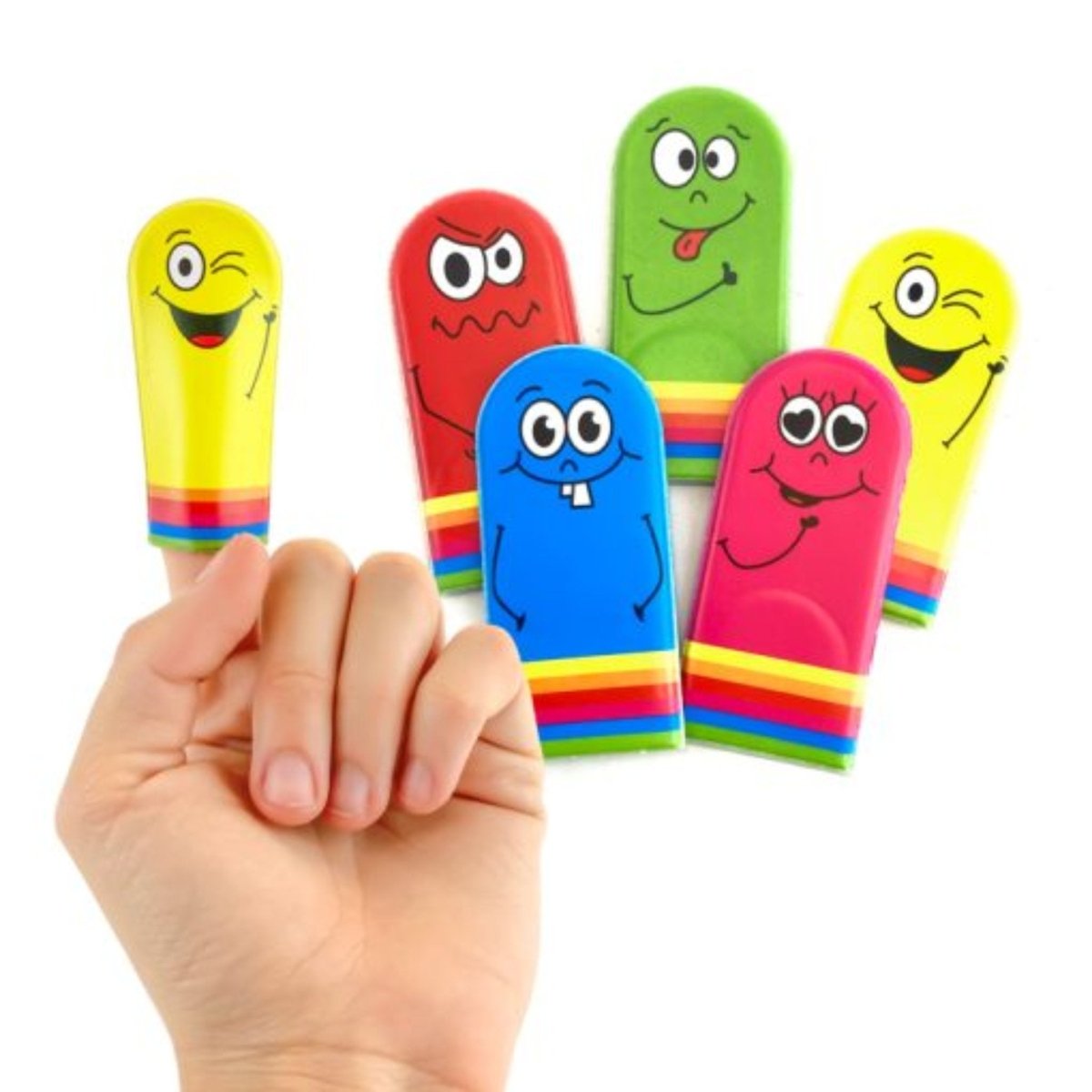 Funny Faces 3D Finger Puppet - PoundToys