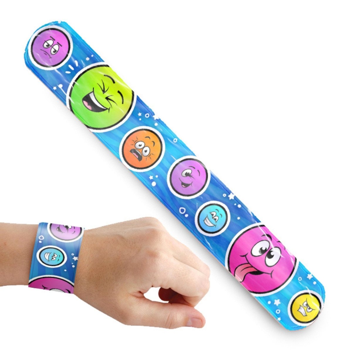 Funny Faces Slap Bracelet - PoundToys