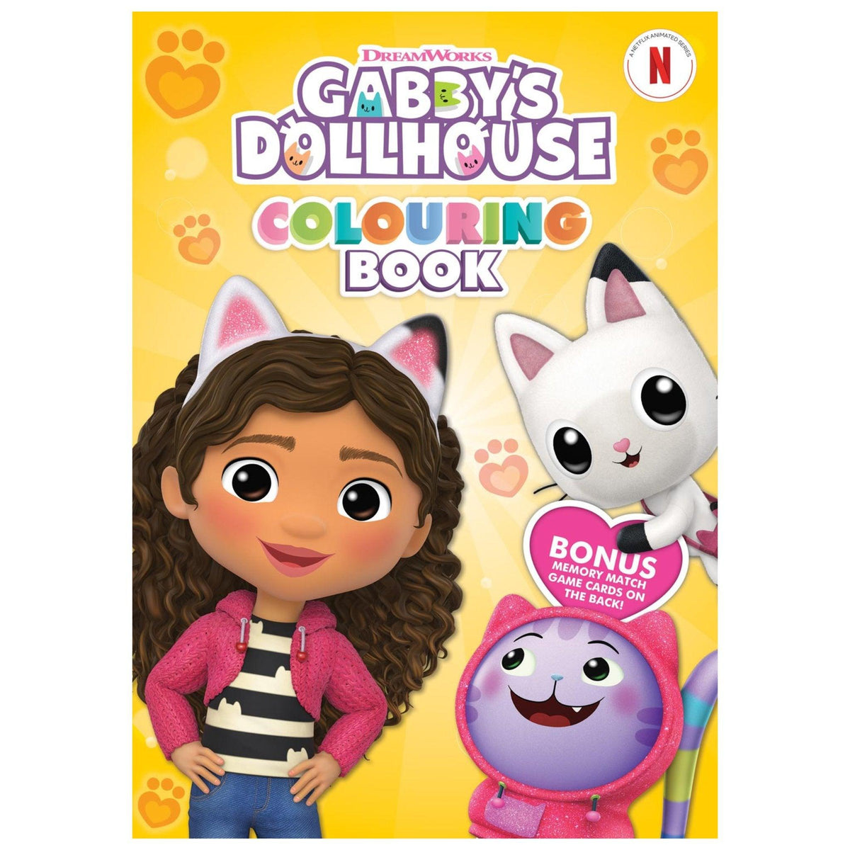 Gabby's Dollhouse Colouring Book - PoundToys