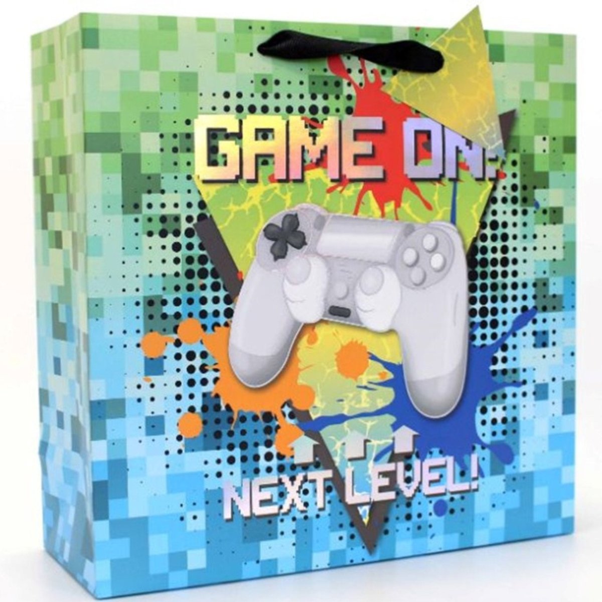 Gamer Gift Bag Square Jumbo - PoundToys