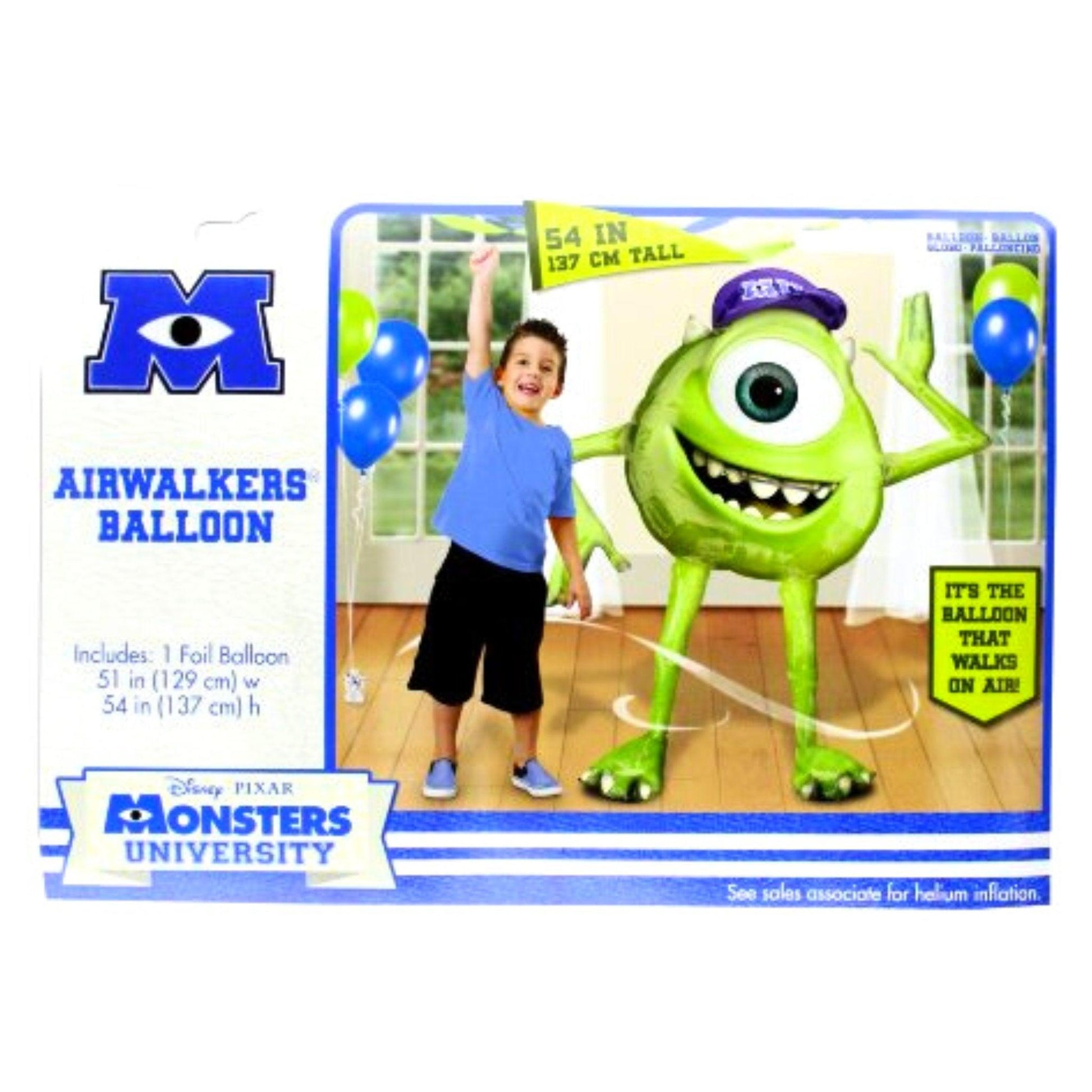 Giant Monsters University - Mike Air Walker Foil Balloon - PoundToys