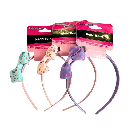 Girls Headbands With Bow - PoundToys