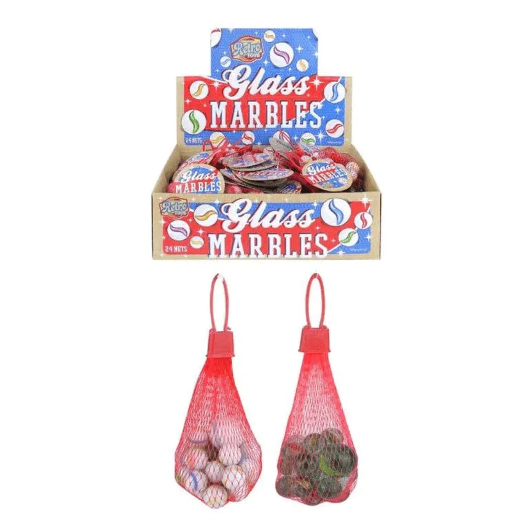 Glass Marble Nets (20pcs) - PoundToys