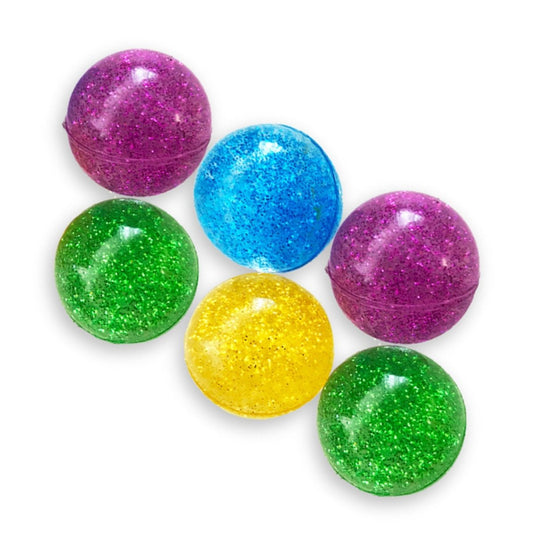 Glitter Bouncy Ball - PoundToys