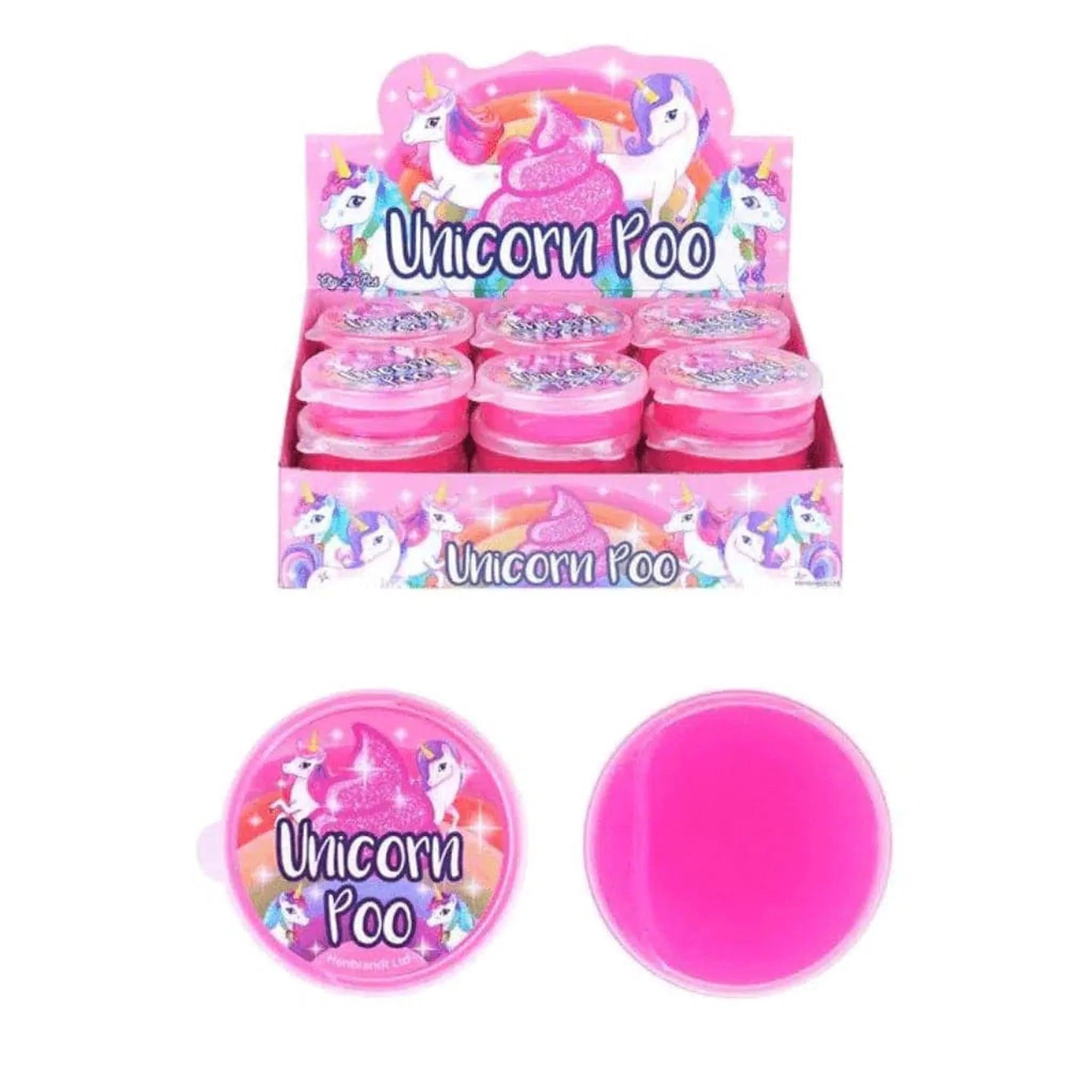 Glitter Unicorn Poo Magic Putty Tubs - PoundToys
