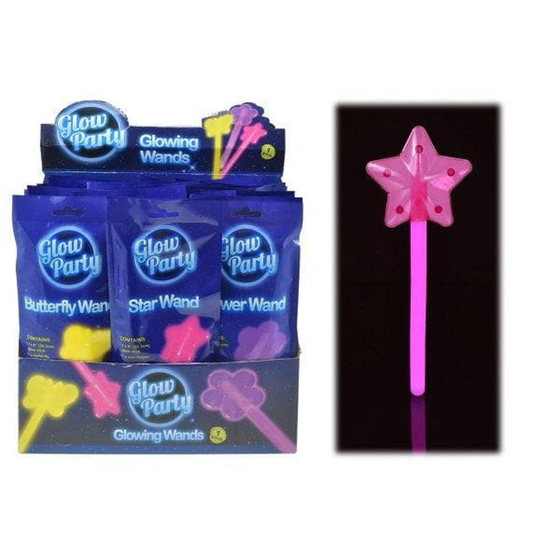 Glow Butterfly Flower & Princess Wands - PoundToys