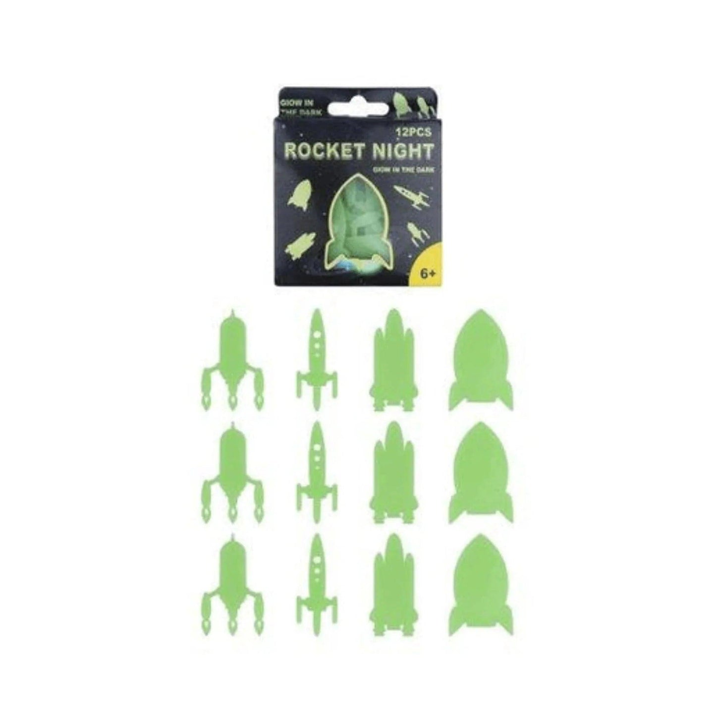 Glow In The Dark Rocket Shapes - PoundToys