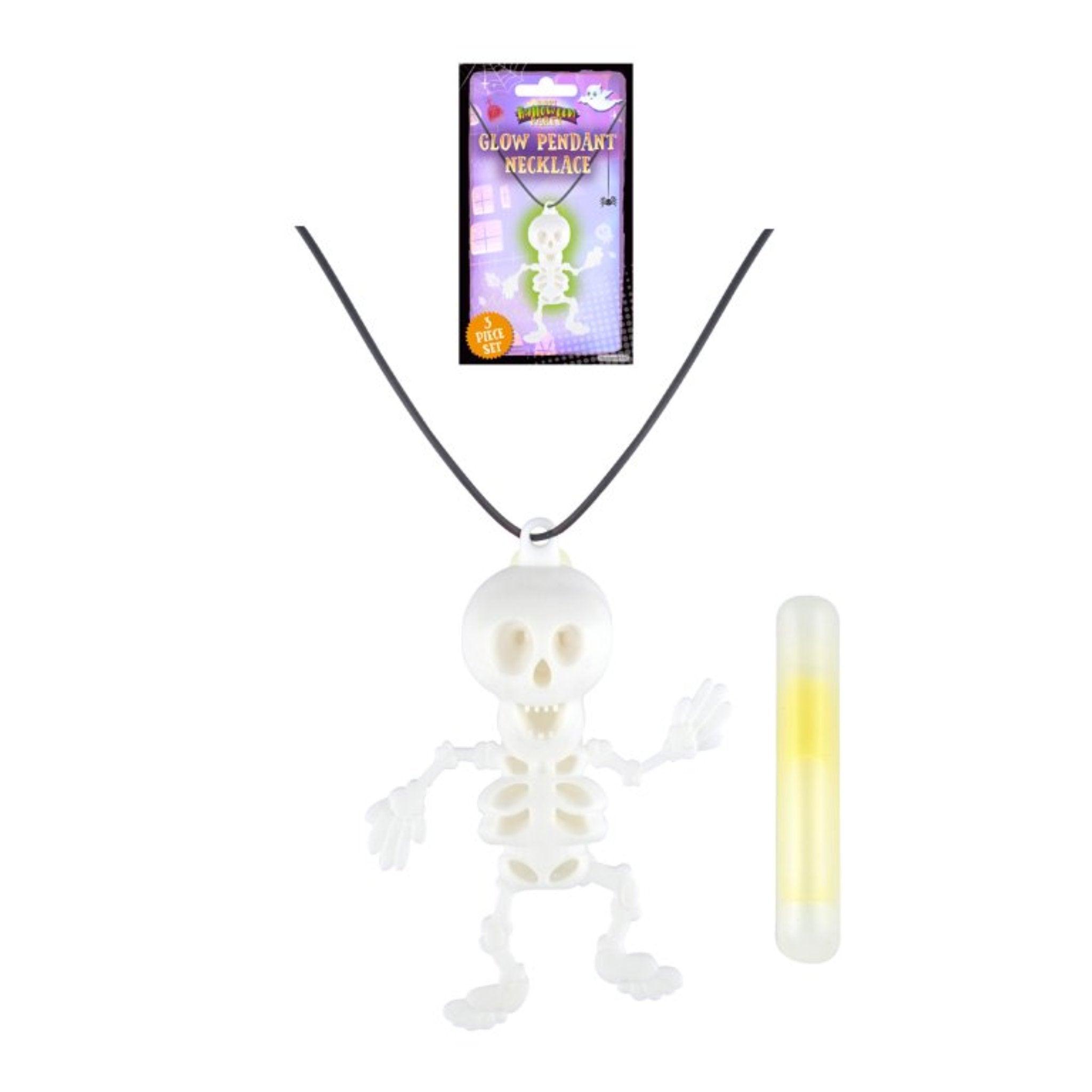 Glow in the Dark Skeleton Pendant - PoundToys