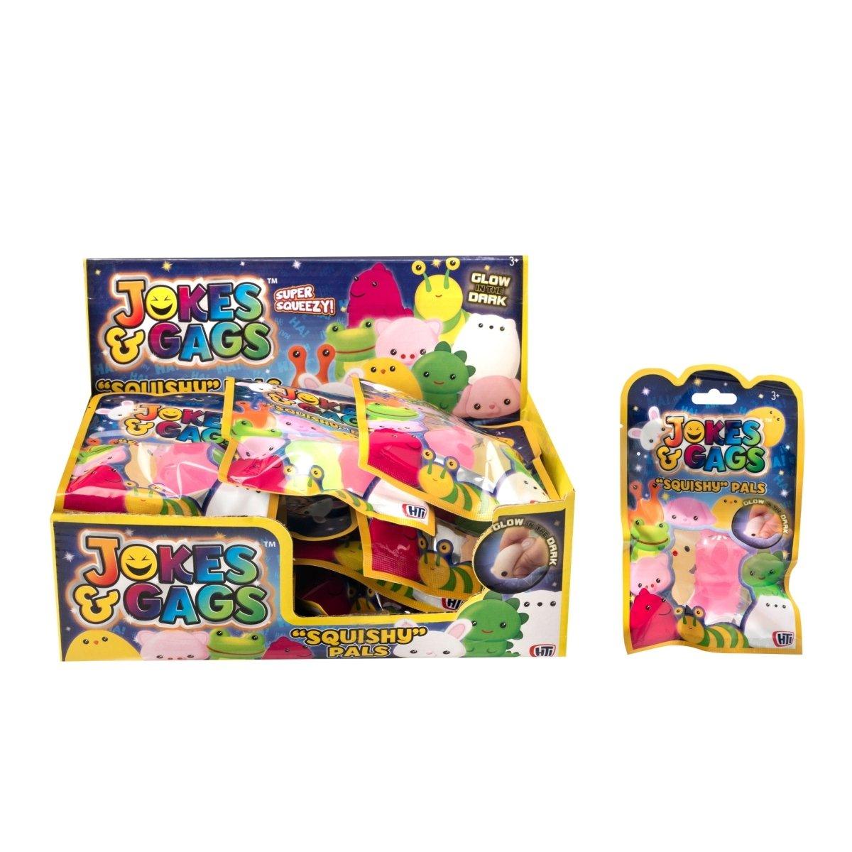 Glow in the Dark Squish Meez - PoundToys