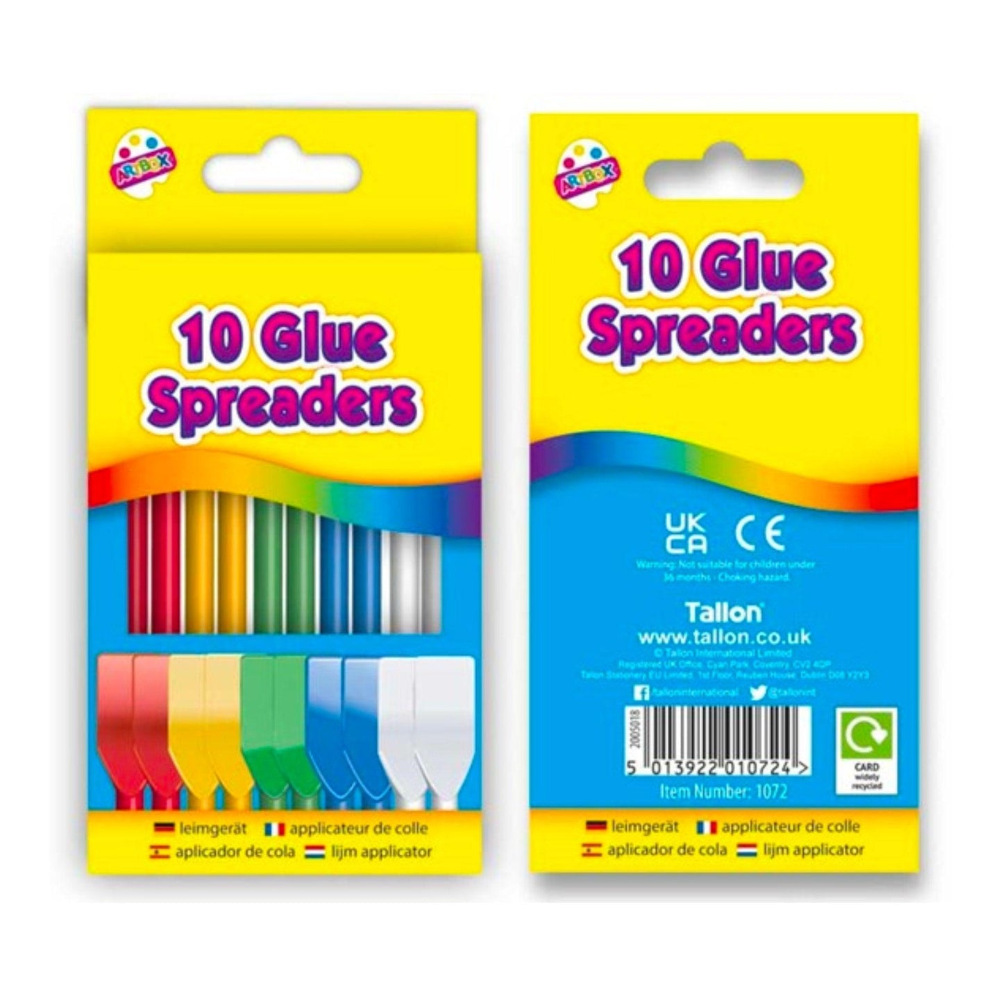 Glue Spreaders Set (10 Pieces) - PoundToys