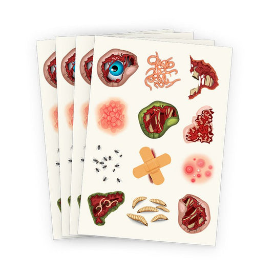 Gory Tattoo Sheet - PoundToys