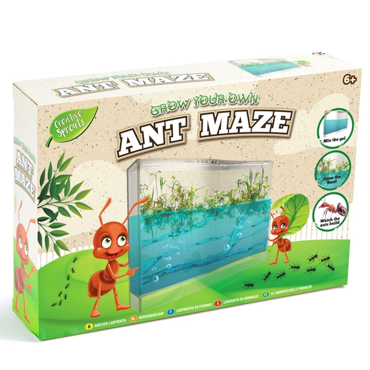 Grow Your Own Ant Maze - PoundToys