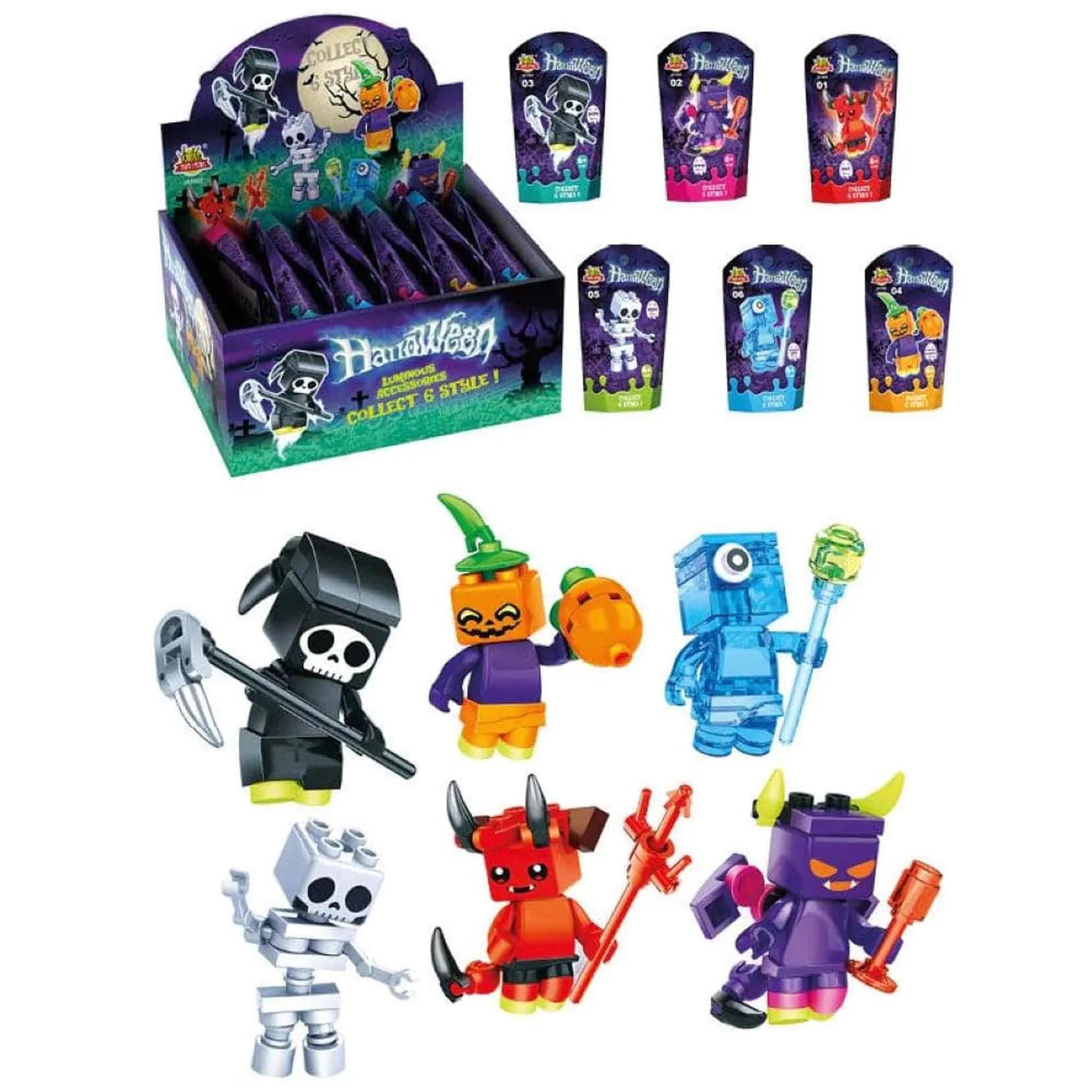 Halloween Brick Figure Kits - PoundToys