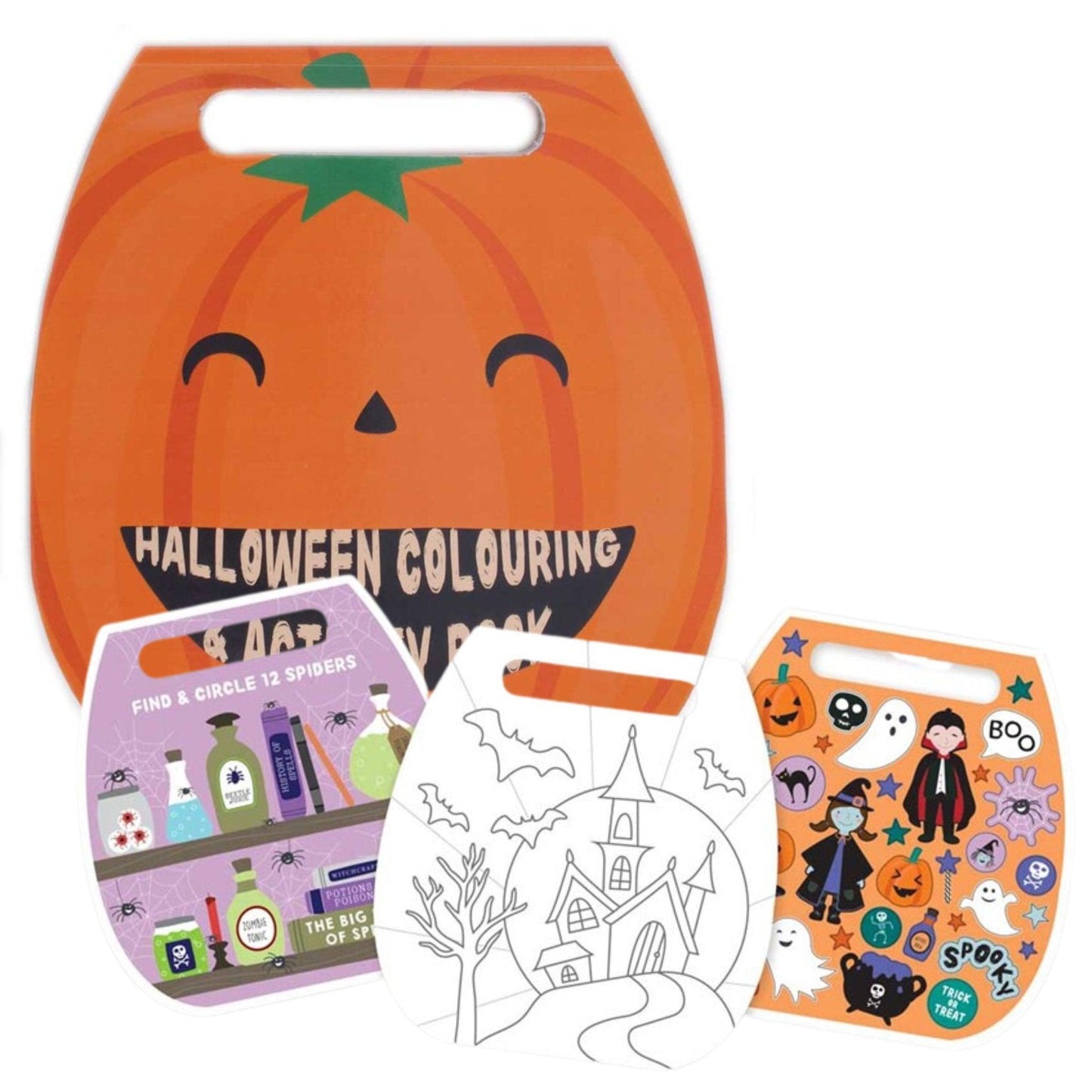 Halloween Carry Colouring Book - PoundToys