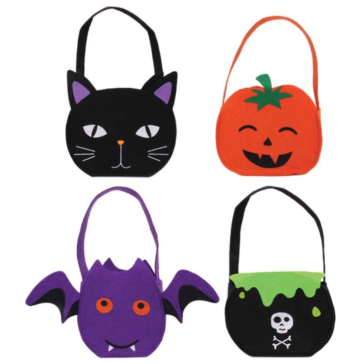 Halloween Felt Character Treat Bag - PoundToys