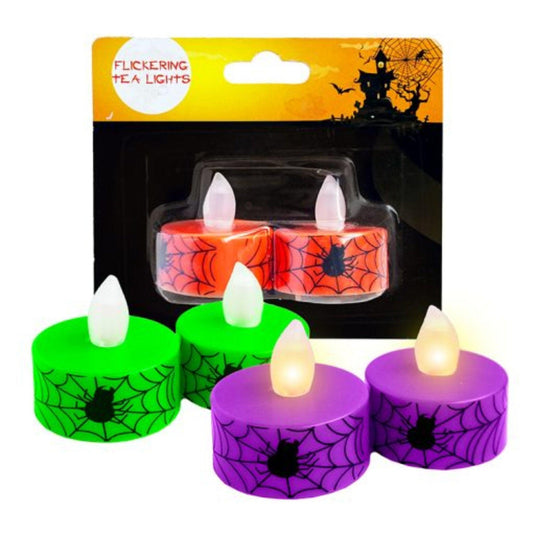 Halloween Flickering Tealights - PoundToys