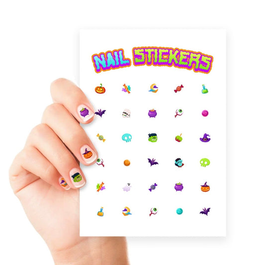 Halloween Nail Art Sticker Sheet - PoundToys