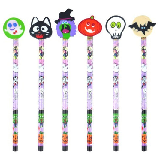 Halloween Pencils with Eraser - PoundToys