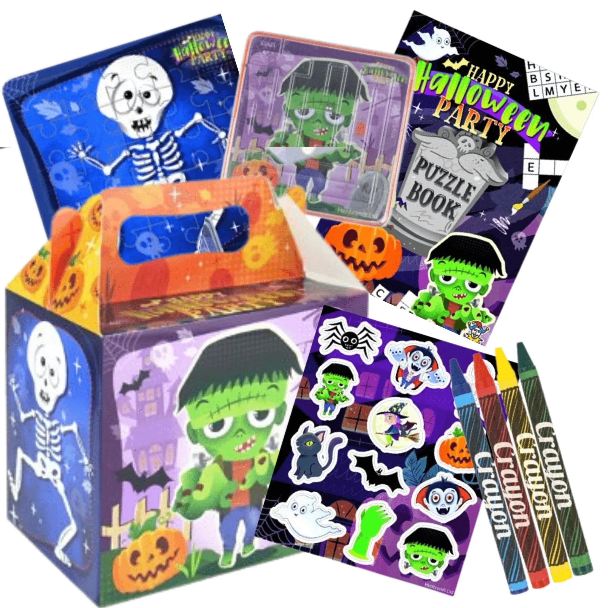 Halloween Pre-Filled Party Food Boxes - PoundToys