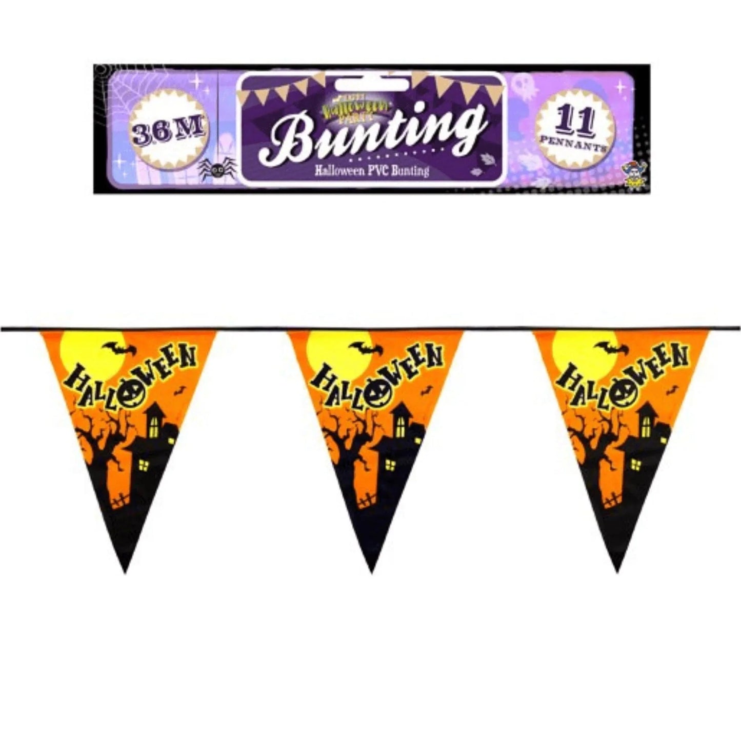 Halloween PVC Bunting - PoundToys