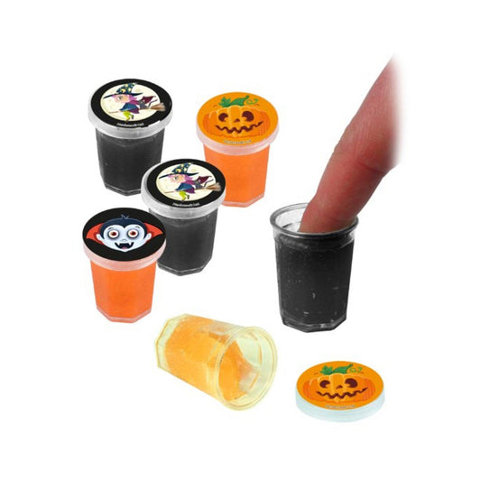 Halloween Slime Pots 6pcs - PoundToys